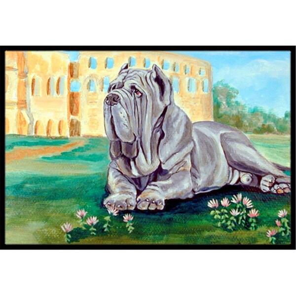 Jensendistributionservices 18 x 27 in. Neapolitan Mastiff Indoor Outdoor Mat MI2556971 - main